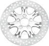 Performance Machine (Pm) Brake Rotor - 11.8" - Paramount - Chrome 0133-1800Heas-Ch