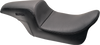 Drifter Seat - Black Logo - Smooth Vinyl - Carbon Fiber - Fl '08-'23 0801-1614