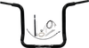 Fat Baggers Inc. Handlebar Kit - Rounded Top - 16" - Black 819416-B