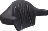 Mustang Pad Backrest Tpak Dlx Diam Dark Cherry Thread 88430Dc