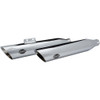 S&S Cycle Slash Cut Race Mufflers - Chrome 550-0736