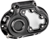 Performance Machine (Pm) Transmission Cover - Black Ops - Hydraulic - Touring 0177-2080M-Smb