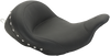 Mustang Lowdown Seat With Driver Backrest - Chrome Studded 76079