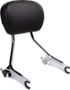 Cobra Detachable Backrest - Chrome - Chieftain 502-2000