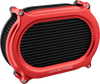 Arlen Ness Stage 2 Oval Air Cleaner Kit - Red 600-178