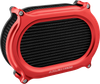 Arlen Ness Stage 2 Oval Air Cleaner Kit - Red 600-210