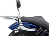 Cobra Backrest Kit - 14" - Chrome - Dyna 602-2004
