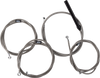 Handlebar Cable/Brake Line Kit - Complete - 12" - 14" Handlebars - Stainless La-8059Kt2-13