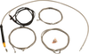 Cable Kit - Stock Handlebars - Stainless La-8059Kt3-08