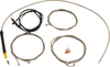 Cable Kit - 12" - 14" Handlebars - Stainless La-8059Kt3-13