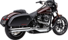 Cobra Dual Cut Muffler For Flsb - Chrome 6521