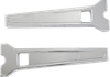 La Choppers Risers - Straight - 10" - Chrome La-7470-10C