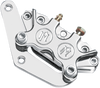 Performance Machine (Pm) Single Disc Caliper - Front - Chrome 84-99 1213-0017-Ch