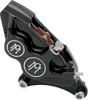 Performance Machine (Pm) 4-Piston Caliper - Front Right - Contrast Cut - 11.5" 0053-2916-Bm