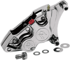 Performance Machine (Pm) Caliper - Front Left - Chrome - 84-99 Harley-Davidson 0053-2915-Ch