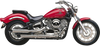 Cobra Slashcut Mufflers - Chrome - V-Star 1100 2167Sc