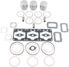 Wiseco Piston Kit With Gaskets - 74.50 Mm - Overbore To 889 Cc/809 Engine Type - Ski-Doo Sk1295