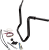 Fat Baggers Inc. Handlebar Kit - Rounded Top - 16" - Black 809416-B