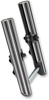 Arlen Ness Fork Legs - Black Anodized - Hot Legs - Custom Single Disc - 10-Gauge 40-523