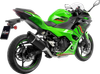Lv-14 R Slip-On Muffler - Black Edition - Z/Ninja 400/500 15607Bu