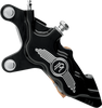 Performance Machine (Pm) 6 Piston Caliper - 11.5" - Left - Contrast Cut 0051-2915-Bm