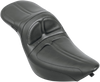 Le Pera Maverick Daddy Long Legs Seat - Black - Stitched - Softail '00-'17 Lx-910Dl