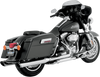 Vance & Hines Twin Slash Muffler - Chrome 16763