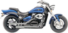 Cobra Classic Slashcut Exhaust - Chrome 3167Sc