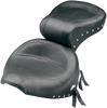 Mustang Wide Studded Touring Seat - Softail '84-'99 75503