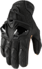 Icon Hypersport Short Gloves - Black - 3Xl