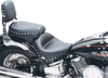Mustang Seat - Wide - Touring - Without Backrest - Two-Piece - Chrome Studded - Black W/Conchos - X1100C 75910