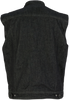 Z1R Denim Vest - Black - 5Xl