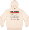 Icon Hoodie Always Something Ivory Lg