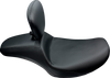 Outcast Daddy Long Legs Seat - W/ Backrest - Smooth - Flh/Flt '23-'24 Lv-987Dlbr