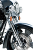 Arlen Ness Fork Legs - Chrome - Smooth - Dual Disc - '08-'13 Flt 06-500