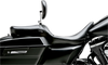 Le Pera Maverick Seat - With Backrest - Smooth - Black - Fl '08-'23 Lk-957Brs