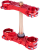 Xtrig Triple Clamp - 22 Mm - Red 501330101201