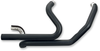 S&S Cycle Power Tune Dual Headers - Black Ceramic 550-0143B