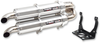 Trinity Racing Stage 5 Slip-On Dual Muffler - Aluminum Tr-4160S