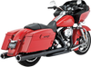 Vance & Hines Hi Output Mufflers - Black 46759