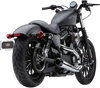Cobra 4" El Diablo Exhaust - Chrome 6473