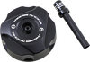 Moose Racing Aluminum Gas Cap - Black - Gas Gas T03-5112B