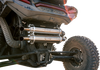 Dual Slip-On Mufflers - Brushed Stainless Steel Tr-4186S-Ss