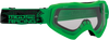 Moose Racing Qualifier Goggles - Agroid - Green - Clear 2601-2655