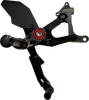 Gilles Tooling Mue2 Rearset - Black - Ducati Mue2-D02-B