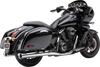 Cobra Tri-Flo Mufflers - Vulcan 1700 4228