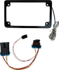 Custom Dynamics License Plate Frame - Led - W/ Tag Light - Black - Sxs Cd-Lpf-Rzr2