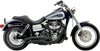 Cobra Speedster Swept Short Exhaust - Black - '06-'11 Dyna 6227B