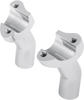 Drag Specialties Risers - Pullback - 3-1/2" - Chrome
