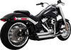Vance & Hines Shortshots Staggered Exhaust System - Chrome 17335